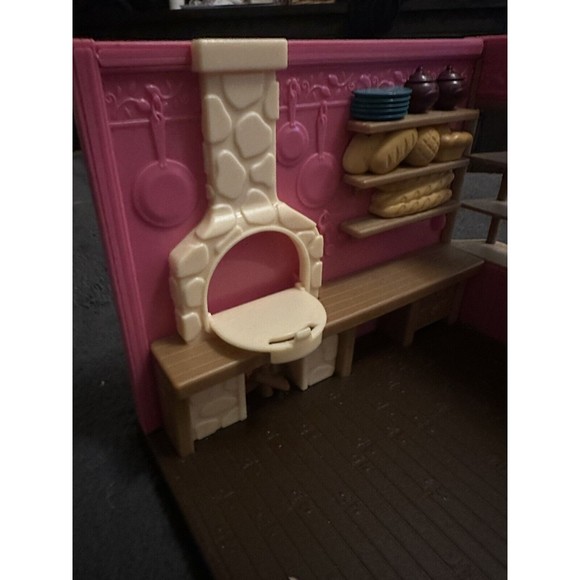 Lil Woodzeez Bataat Bakery Shop Calico Critters Play Set Pink Building Only Toy - Picture 13 of 16